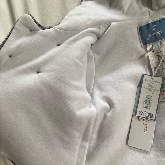 NWT Jacadi wool baby coat. Size 3 mo - Picture 7 of 7